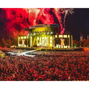 Curved Giant Advertising 640X640mm P3 Rental LED Display