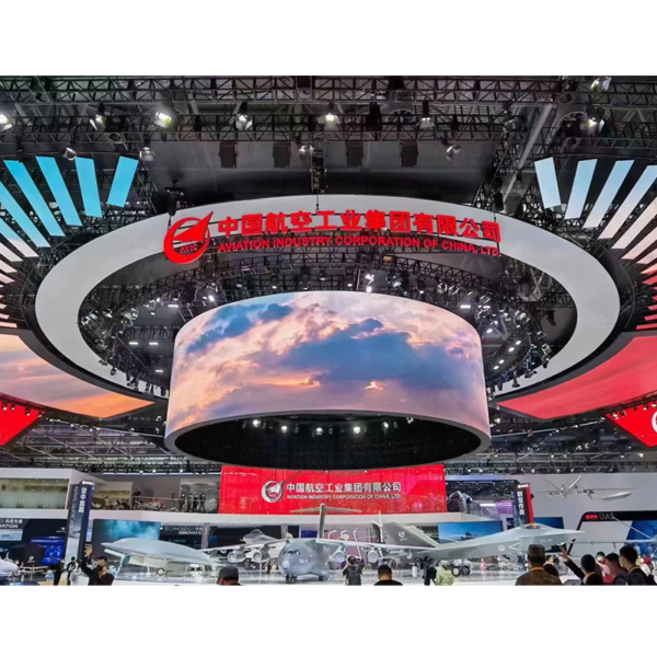 Indoor P4mm 360 Degree Curved LED Soft Panel