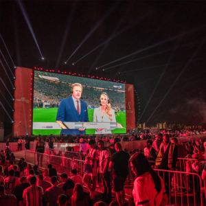 High Brightness 500x500 P3.91 Outdoor Stage Event Custom Rental LED Video Wall
