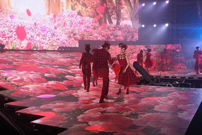 Versatile Stage Ground LED Screens for Dynamic Event Planning