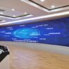 curved LED video wall