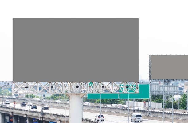 modular LED display system in highway