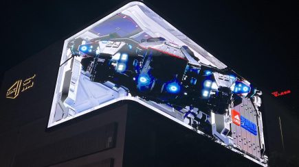 Folding Corner LED Screen is Future Display Technology