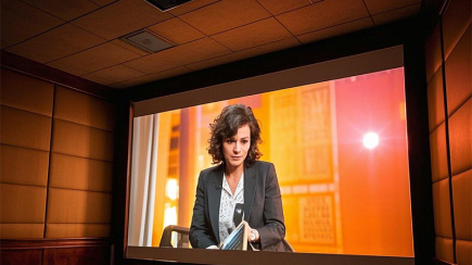 cinema-grade LED screen